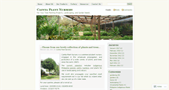 Desktop Screenshot of caintaplantnursery.com
