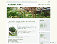 Tablet Screenshot of caintaplantnursery.com